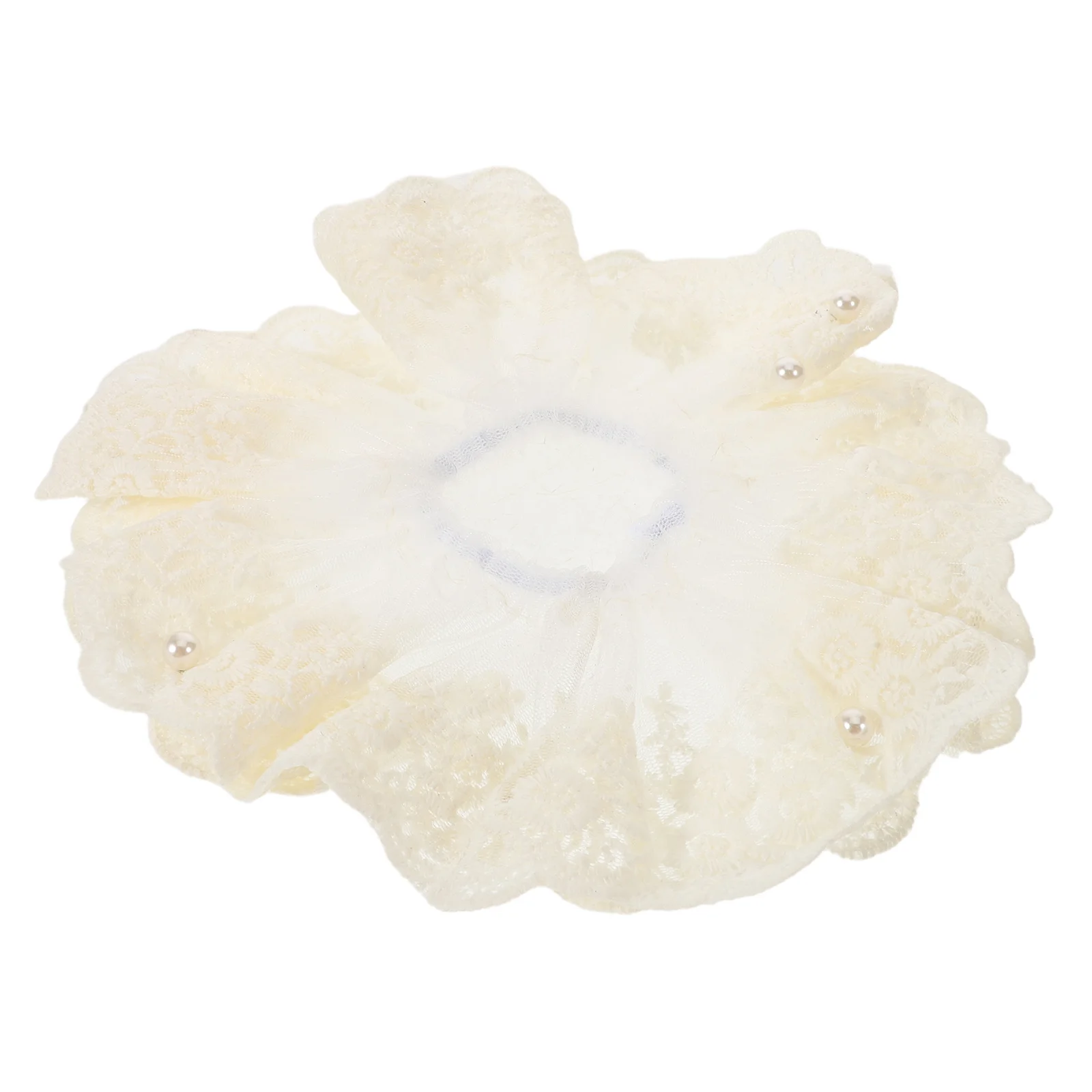 

Car Gear Shift Cover Pearl Lace Design Universal Fit Automatic Manual Vehicles Decorative Interior Accessories Girly