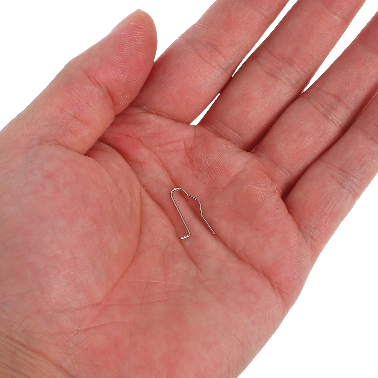 

100Pcs Bobbin Winder Retainer Metal Spring Clip Sewing Machine Thread Replacement Part Universal Sewing Accessory