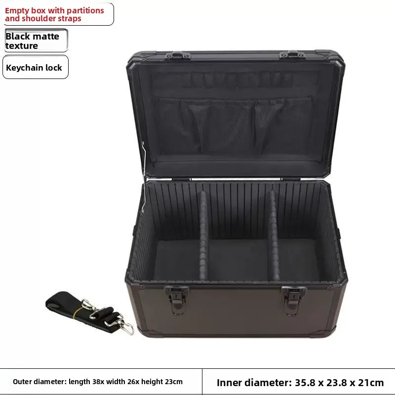 

Ящик для инструментов из алюминиевого сплава, мебельное оборудование, художественная коробка для вышивания ногтей, пленка для акупунктуры, массажа, портативная профессиональная коробка