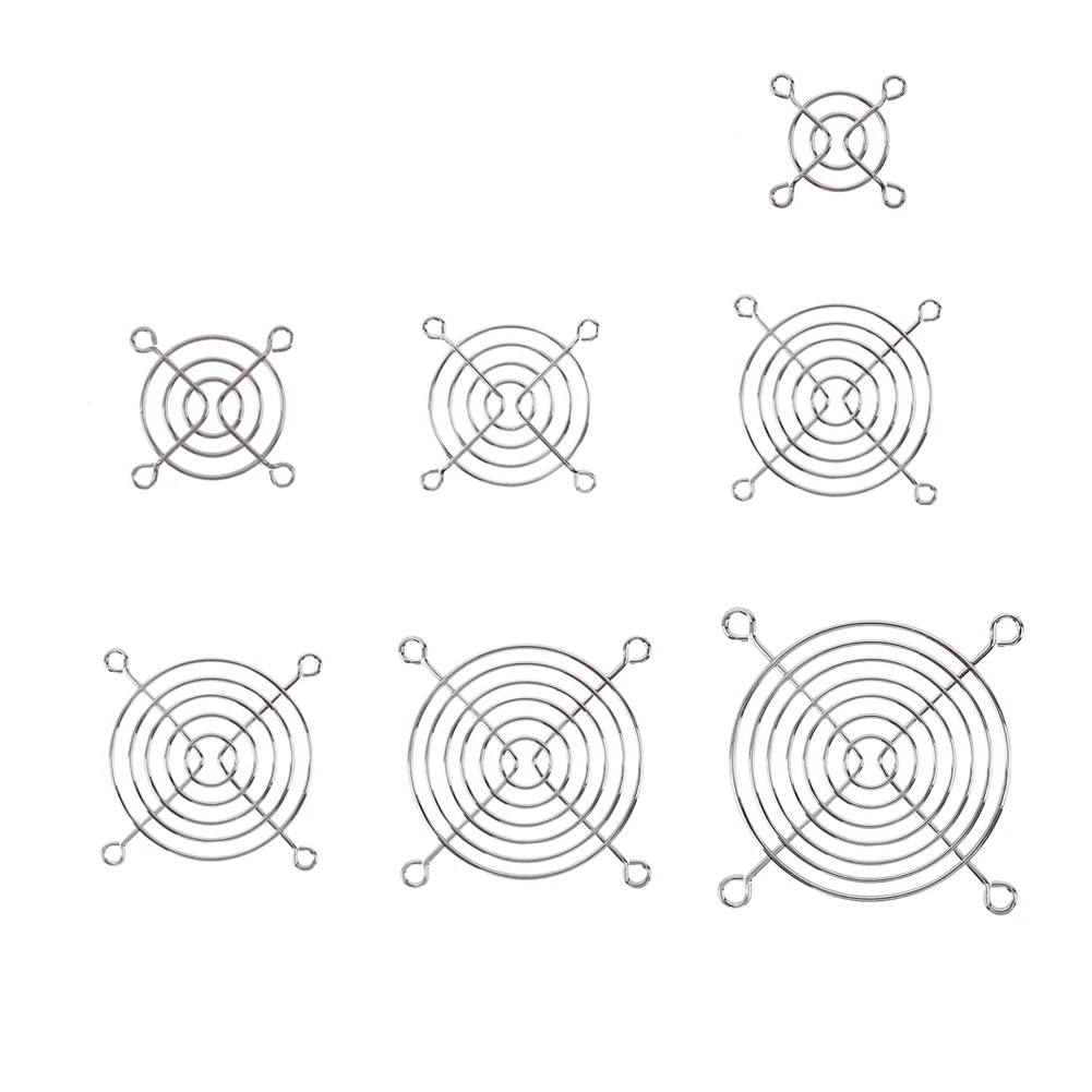 Custodia per Computer ventola di raffreddamento griglia protezione per le dita copertura di protezione per Desktop 5 Pack