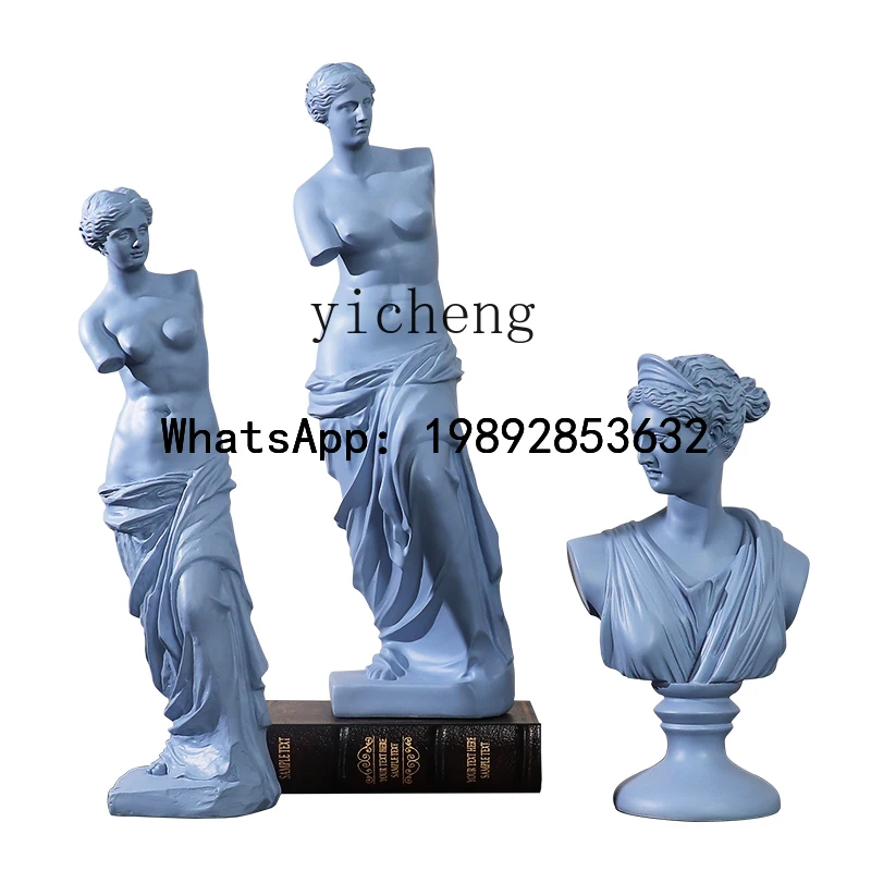 

figure statue ornament sketch art home decoration Nordic simple decoration home accessories