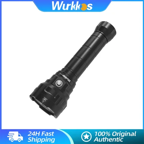 Wurkkos DL70 스쿠버 다이빙 손전등 고전력 13000LM 서치 IPX8 방수 4*XHP50B LED 램프 2*26650 수중 랜턴