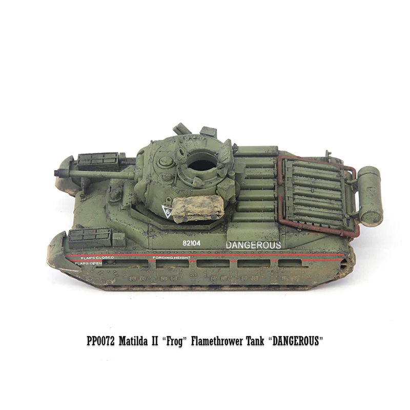 1:72 Scale Plastic PP0072 Matilda 2 Australia Tank Model DANGEROUS Militarized Combat Track Type Classics Gifts Static Display