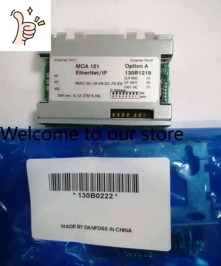 Tarjeta Ethernet IP para Inversor Danfoss MCA121 130B1219, Nueva y Original, Tarjeta AN