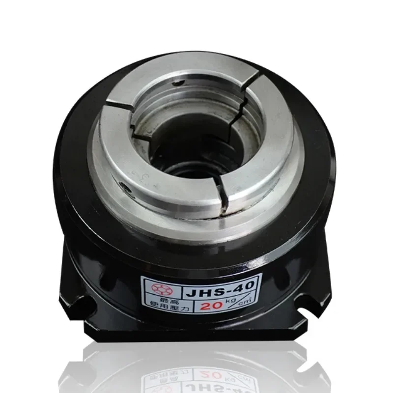 

Гидравлический цанговый патрон серии JHS для токарных станков с ЧПУ, масляный цанговый патрон 2025