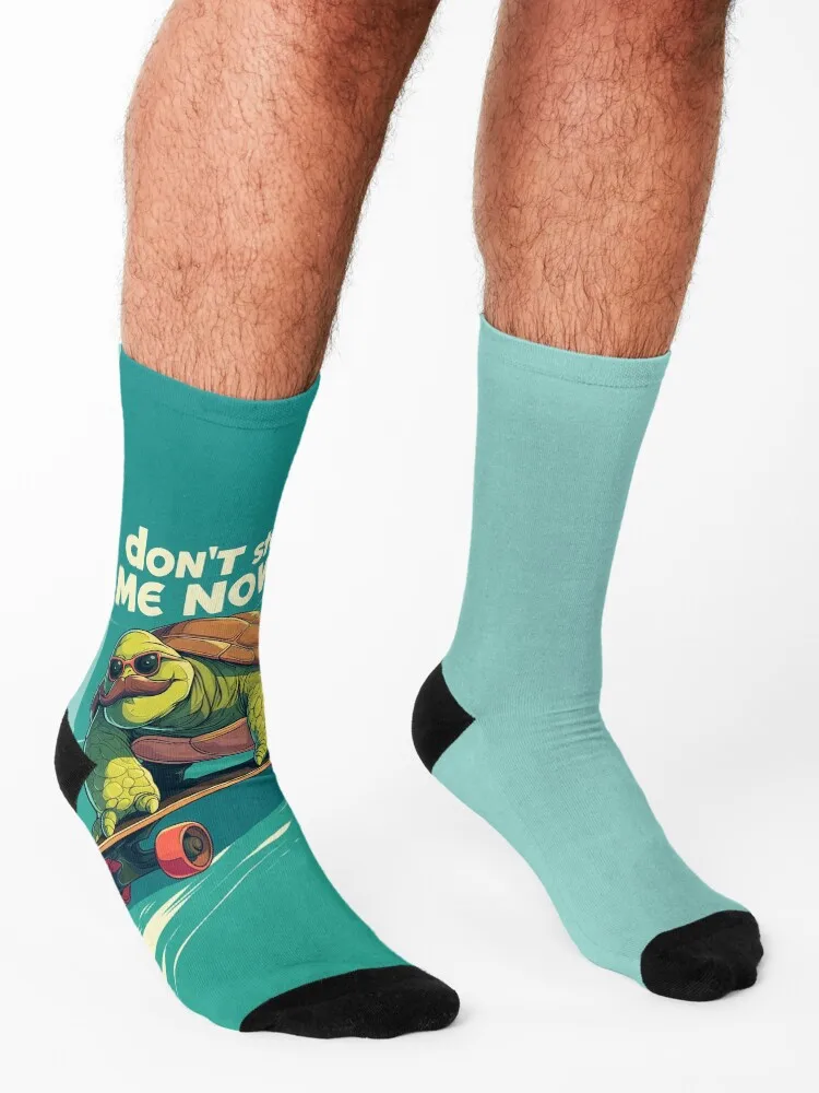 High Speed Turtle Socks Stockings compression moving stockings hiphop summer Socks Girl Men's