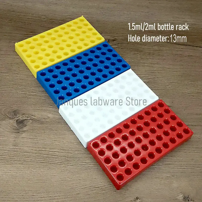 1 piece plastic chromatographic injection bottle Holder 2ml to 60ml sample bottle Rack Lab Sample vial Tray with 40 or 50 holes