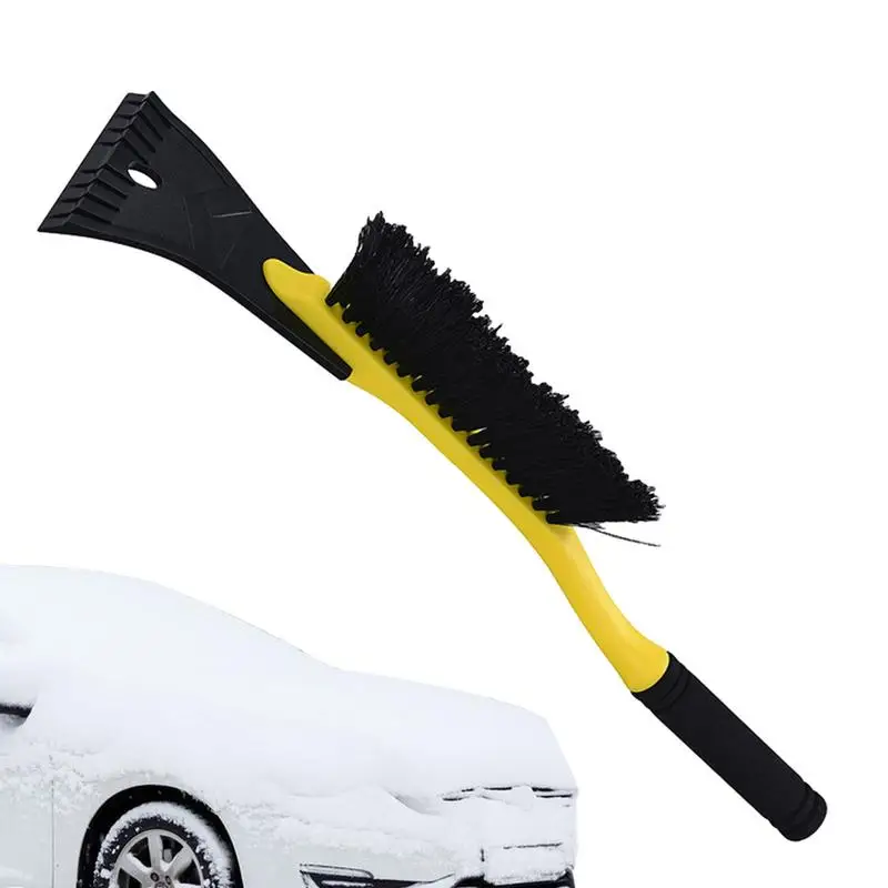 

Snow Brush With Ice Scrapers Portable Mini Ice Scraper Snow Shovels Ergonomic Grip Detachable De-Icing Cleaning Tool Paint