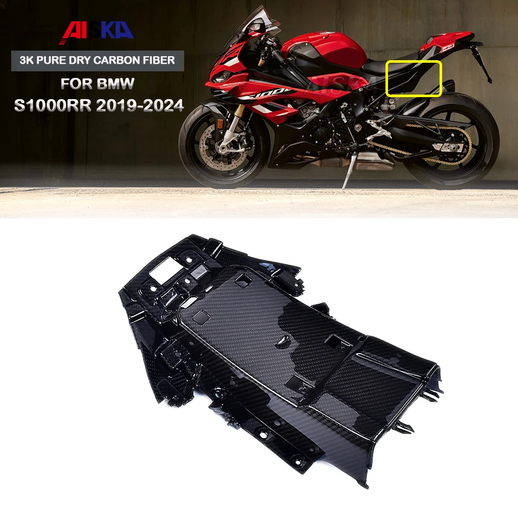 Motorcycle Body Fairing Kits Cubierta Inferior De Asiento Trasero De For Pure Dry Carbon Fiber BMW S1000RR M1000R S1000R 2019+