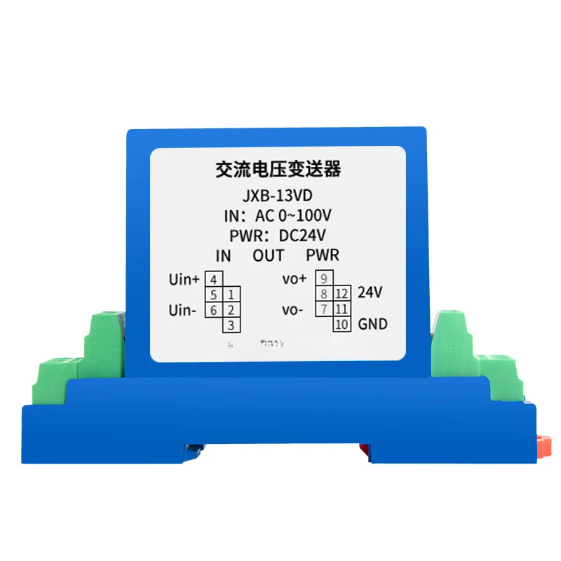 

Передатчик напряжения переменного тока 0-5 в 10 В переменного тока Датчик постоянного тока передатчик выходного напряжения