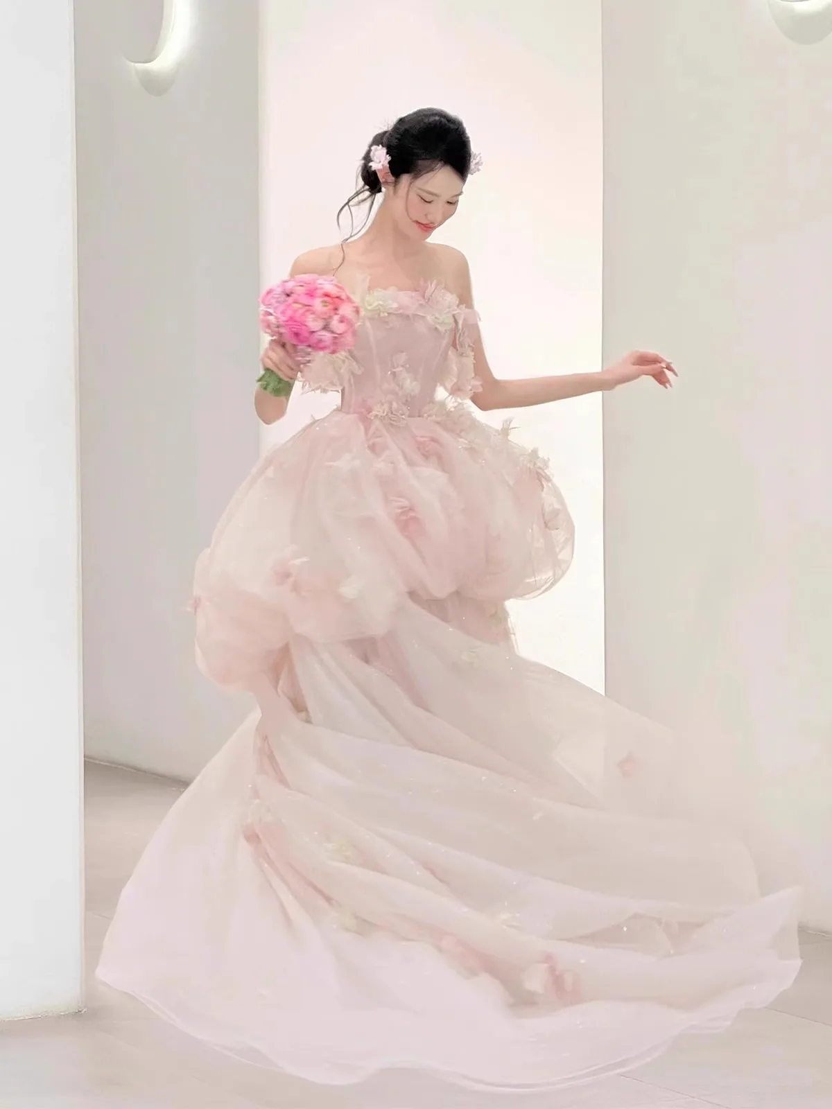 مذهل الزفاف الدكتور برينك تنورة الحجاب الخفيف سوبر الجنية عيد ميلاد الكبار حفل زهرة مساء الدكتور إلي فستان وصيفة الشرف