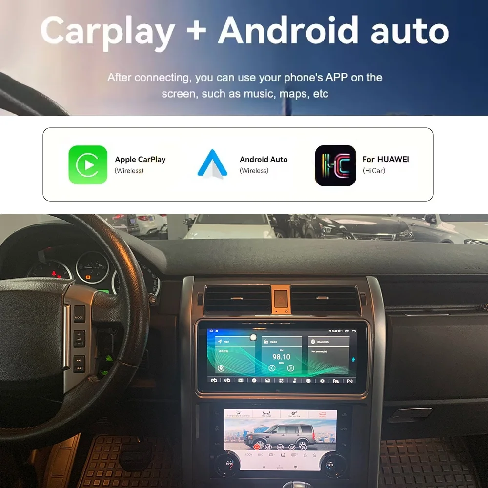 

For Land Rover Discovery 3 2004 -2009 Android Car Radio Wireless Carplay Stereo Receiver Autoradio Multimedia Unit Navigation