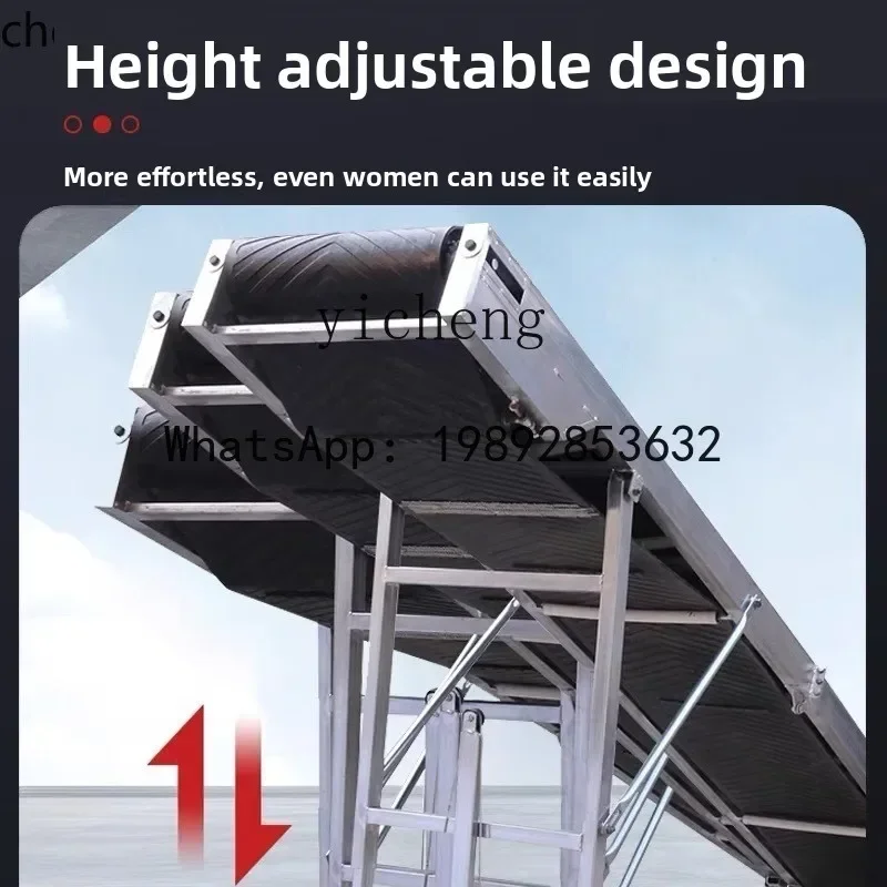 

A31- Conveyor Belt Transfer Belt Loading Folding Household Small Belt Conveyor