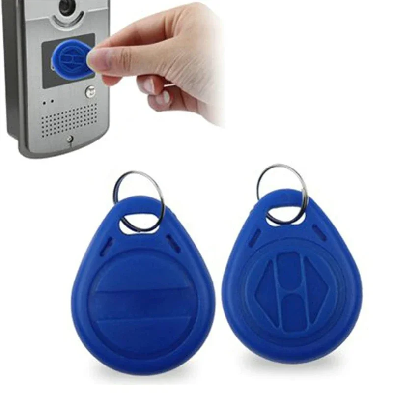 10pcs 125KHz T5577 Access Control Card Blank Key Tag RFID Chip Ring Cards Tags Keytag 125KHz Copy Rewritable Writable Duplicate