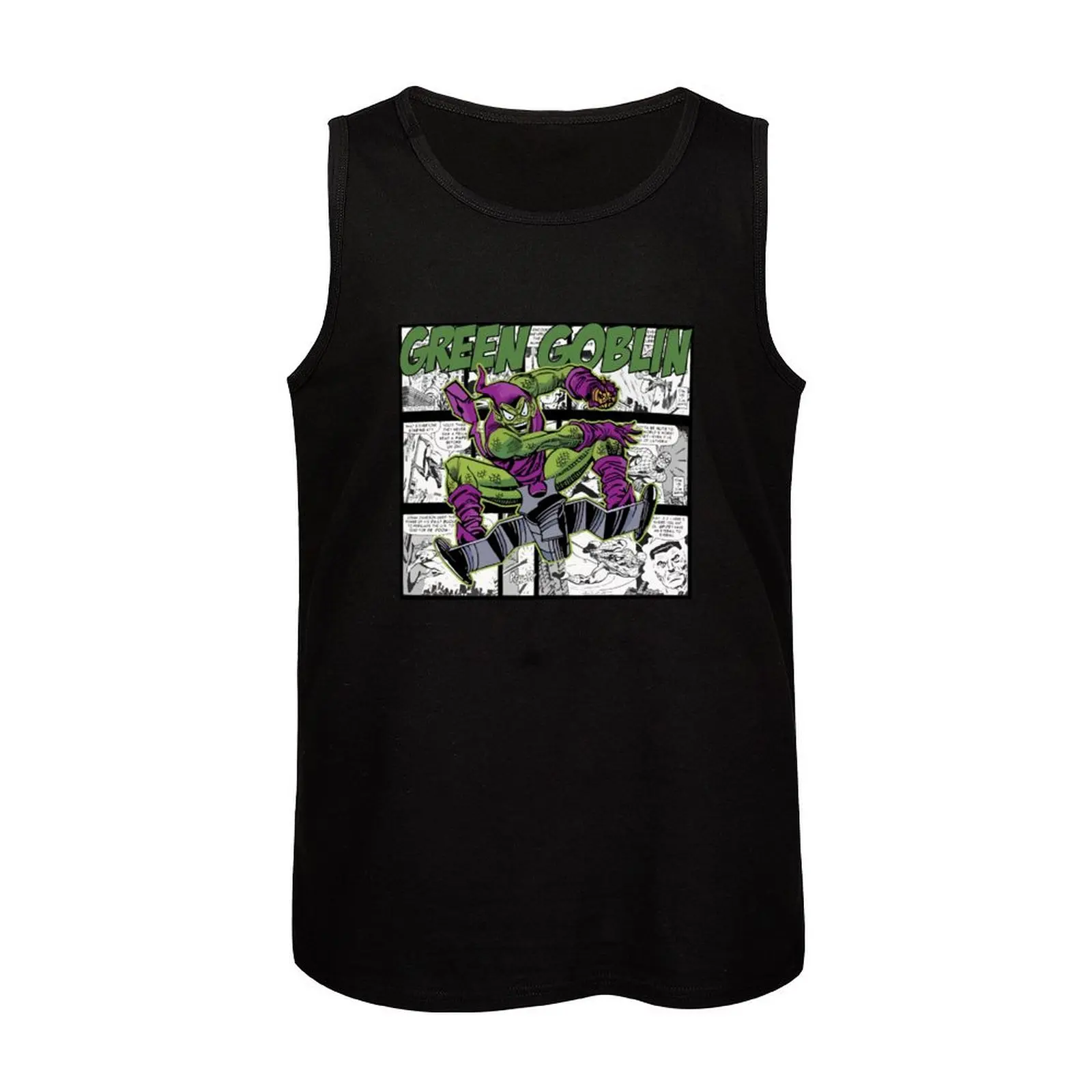 Green goblin Tank Top rompi olahraga pria pakaian gym pakaian olahraga pria