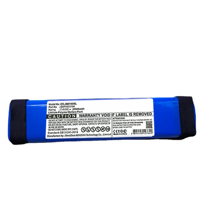 MaxWee GSP0931134 7.4V 20000MAh Battery Pack สำหรับ JBL Xtreme1 Xtreme 1ลำโพงบลูทูธไร้สาย Replacenment แบตเตอรี่