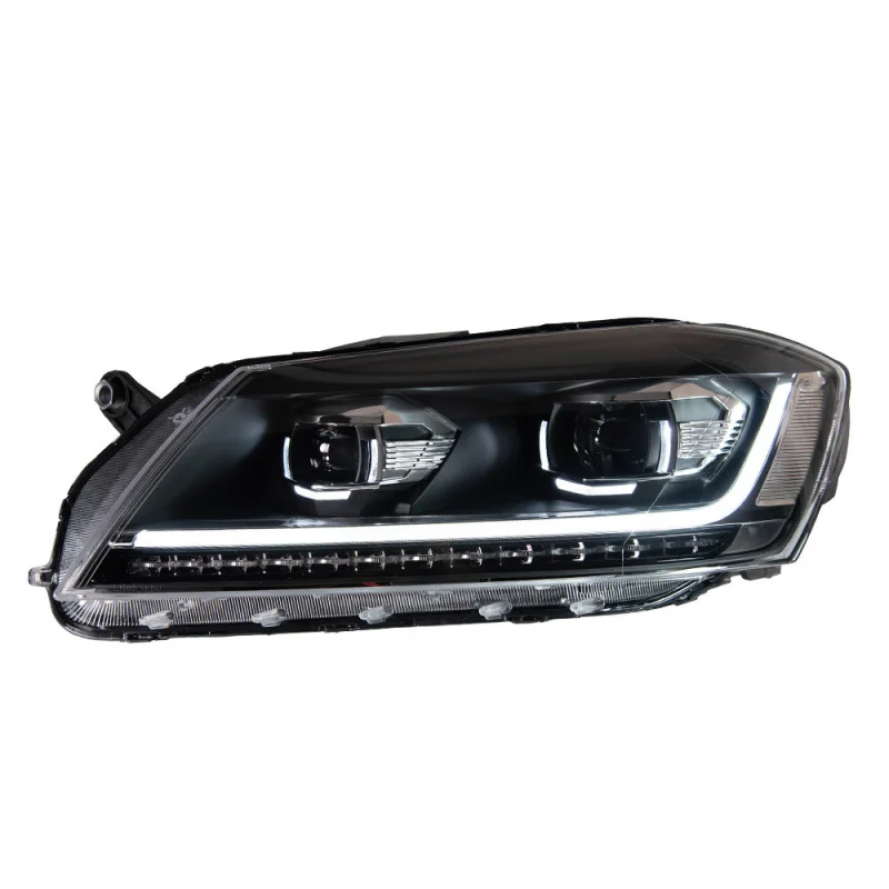 

Suitable Applicable for 12-16 Model Magotan B7 Headlight Assembly Modified Matrix LED Daytime Running Light Flowing Turn Sig