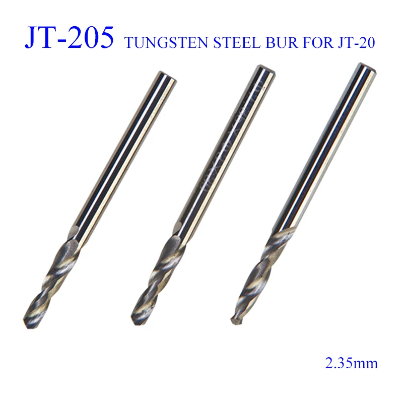 10pcs Dental Pin Planter Aiguille Tungsten Steel Bur for JT-16/20 Drilling Unit Accessories