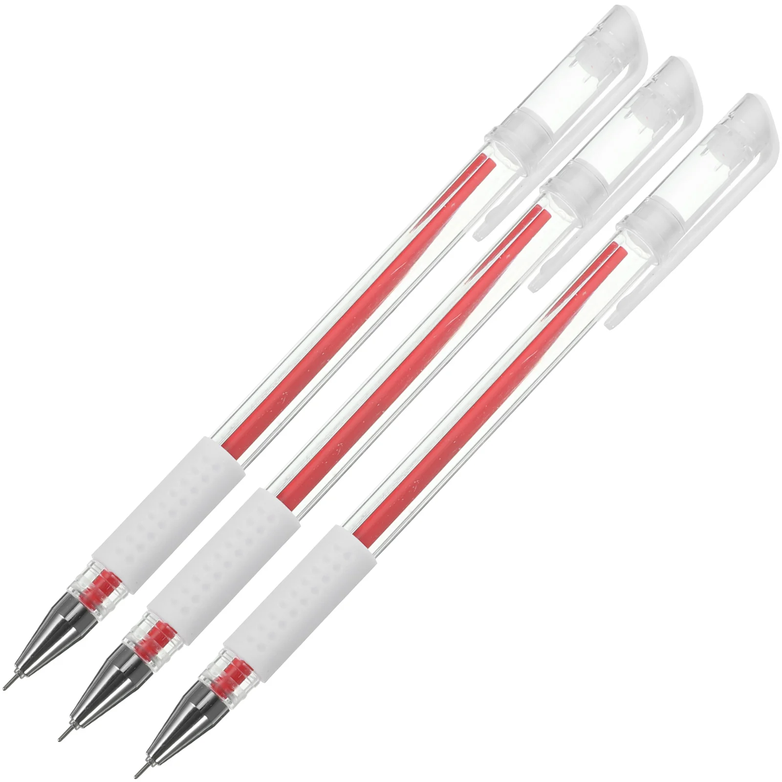 3 Pcs Waterproof Beauty Spot-marking Pen Skin Marker 3pcs (red) Eyebrow Microblading Tattoo Supplies