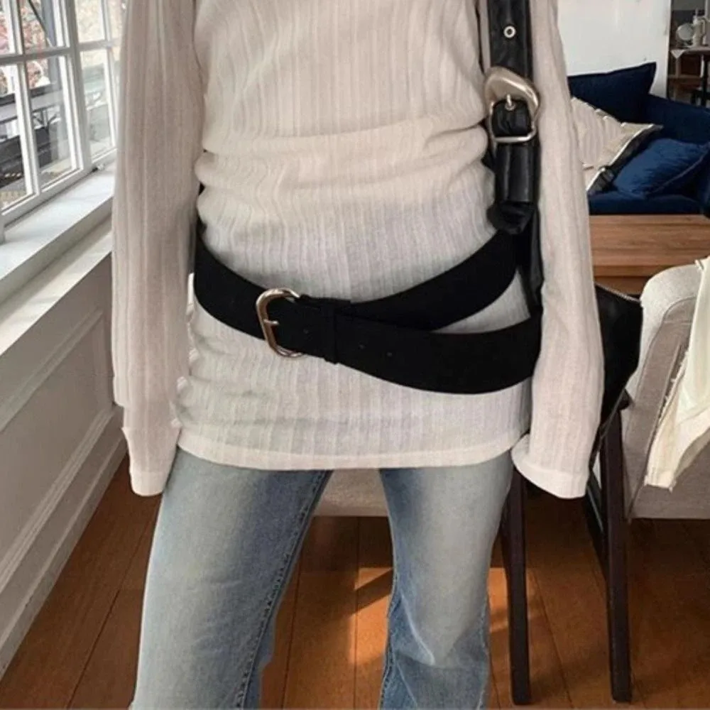 قابل للتعديل الجلد المدبوغ المرأة حزام عريض حزام الجينز بلون قبعات رعاة البقر الغربية حزام خمر مشبك معدني حزام النساء