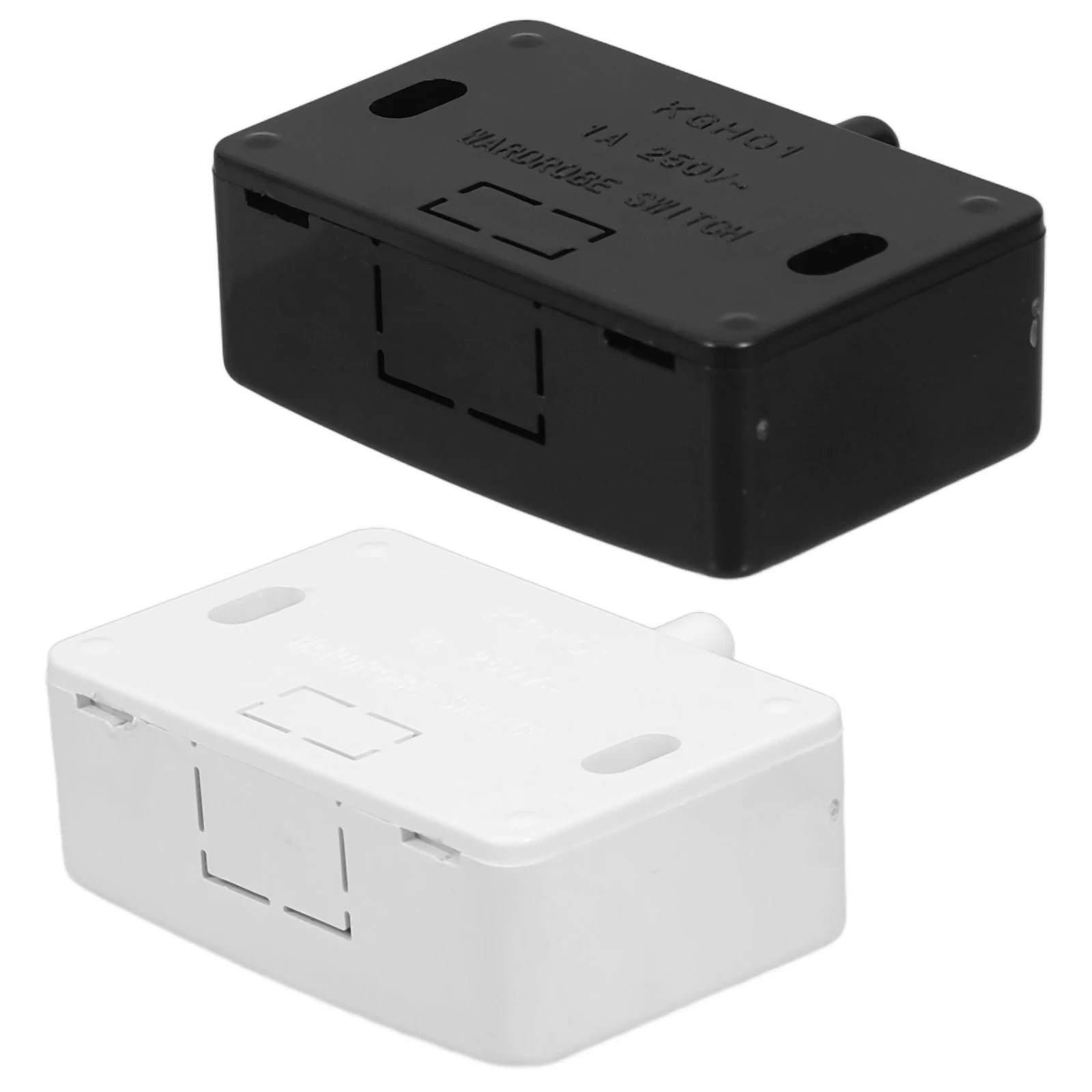 

2PCS Door Control Switch Cabinet Light LED Plastic Closet Electrical Wardrobe Touch Normally Closed Hotel Use Multi
