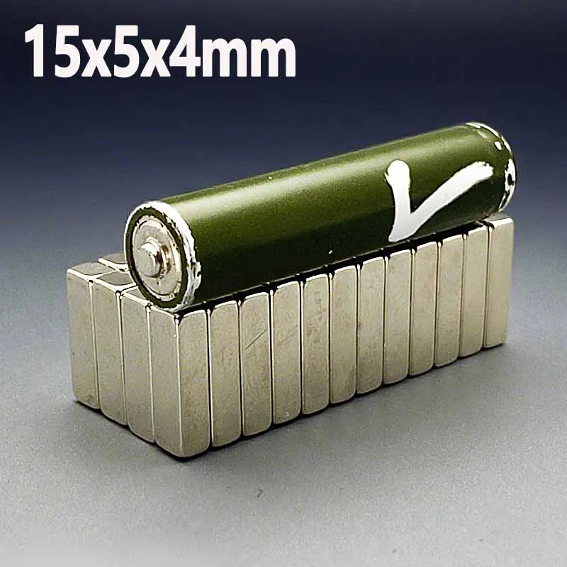 15x5x4mm Magnet Craft Refrigerator Office Kitchen Garage Magnet 5/10/20/50/100/200pcs Block Square Shape 15*5*4mm Accessory