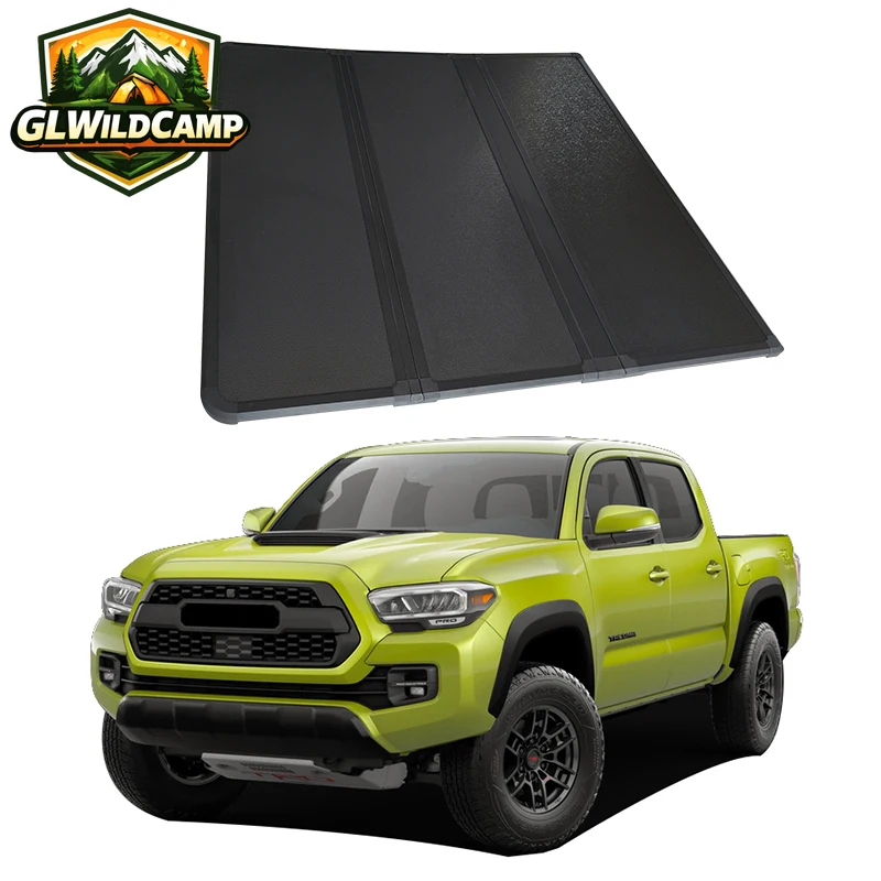 Cheap Price Hard Tonneau Cover Tri-fold Cover Truck Bed Cover Truck Bed Accessories for Toyota Tacoma Accesorios 2005-2023