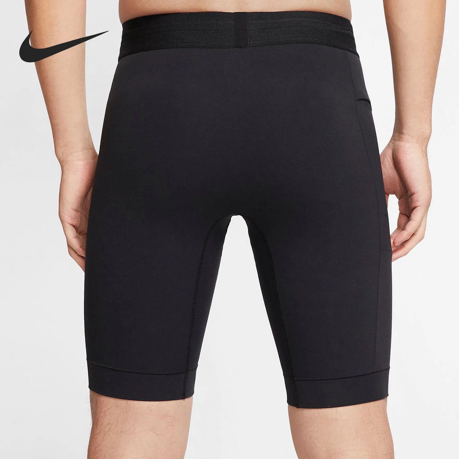 Nike Authentic YOGA DRI-FIT INFINALON Men's Yoga Tight Shorts CJ8019-010