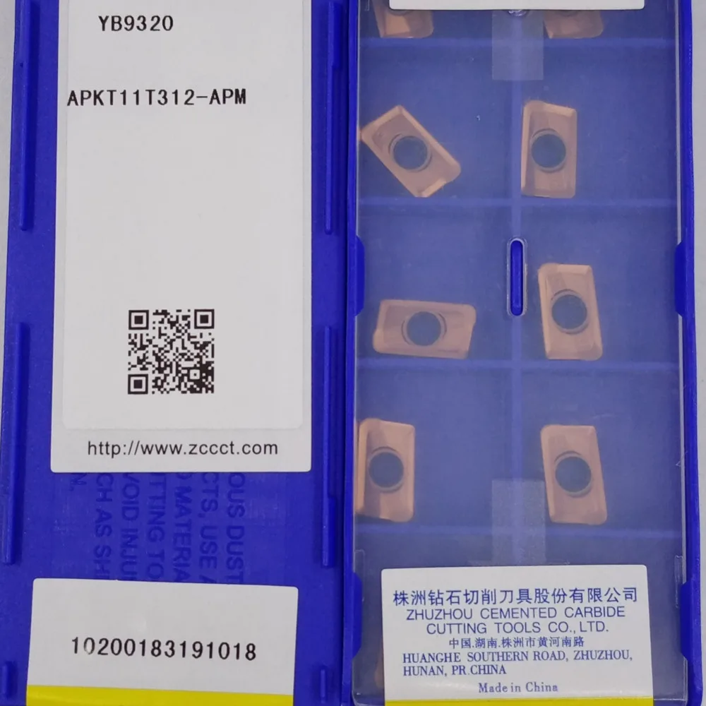 

APKT YB9320 YBM253 Carbide Inserts CNC Turning Tool Lathe Cutter Tools For Processing Steel APKT11T320-APM APKT11T312-APM