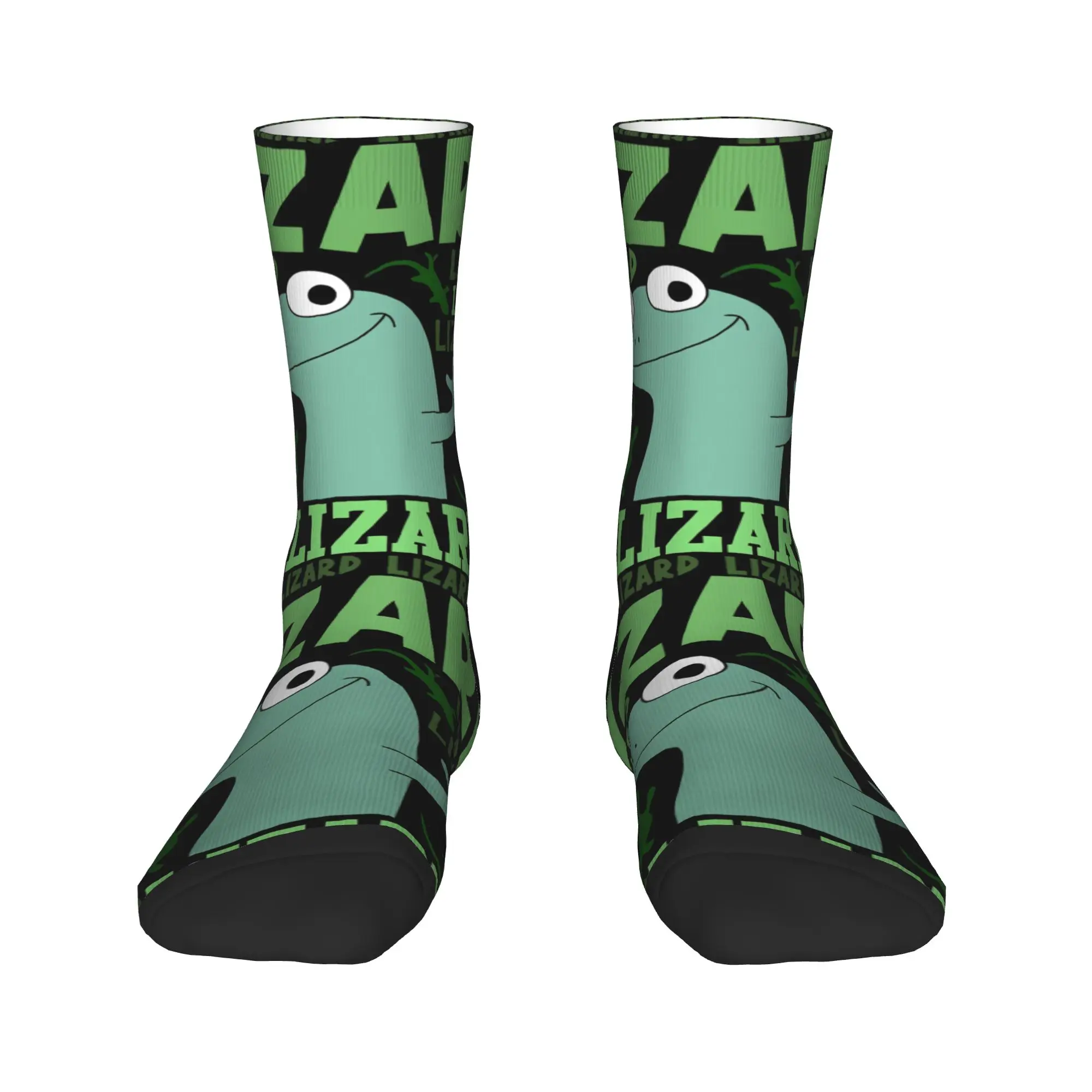 Women Men Socks Tom The Lizard  Hoppers  Stockings Anti Slip Medium Soft Socks Winter Korean Pattern Running Socks