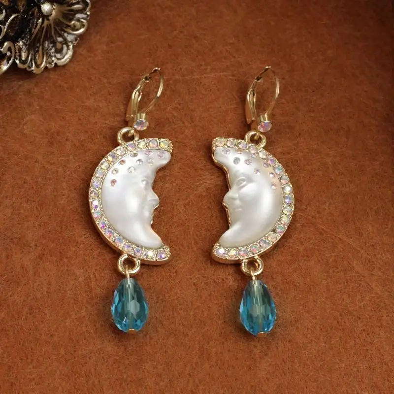 A52E White Pearls Jewelry Necklace And Earrings Retro Styles Accessories For Casual And Formal Event