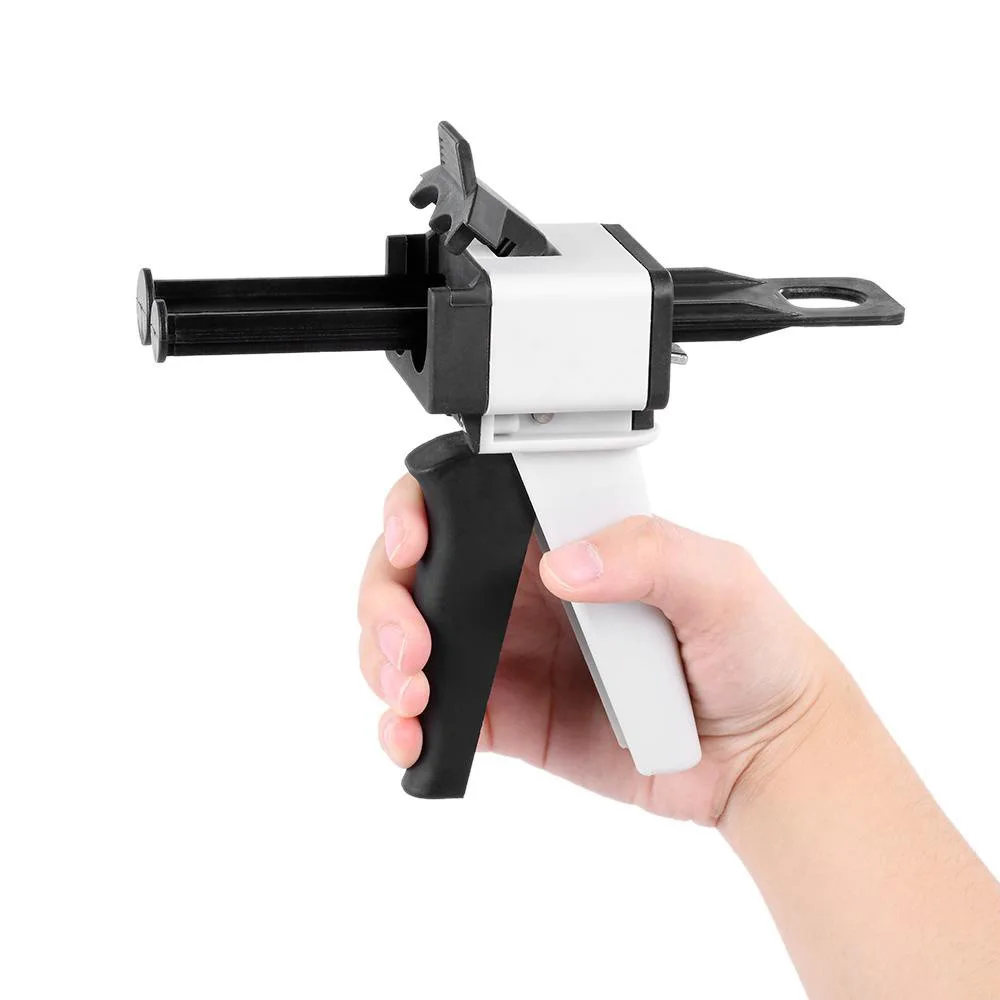 Dental Impression Mixing Dispensing Gun Universal Dispenser Gun 1:1/10:1 Silicon Rubber Dispenser Gun Dentist Tools Dentistry Ma