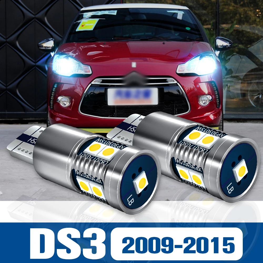 

2pcs LED Clearance Light Bulb Parking Lamp Accessories Canbus For Citroen DS3 2009-2015 2010 2011 2012 2013 2014