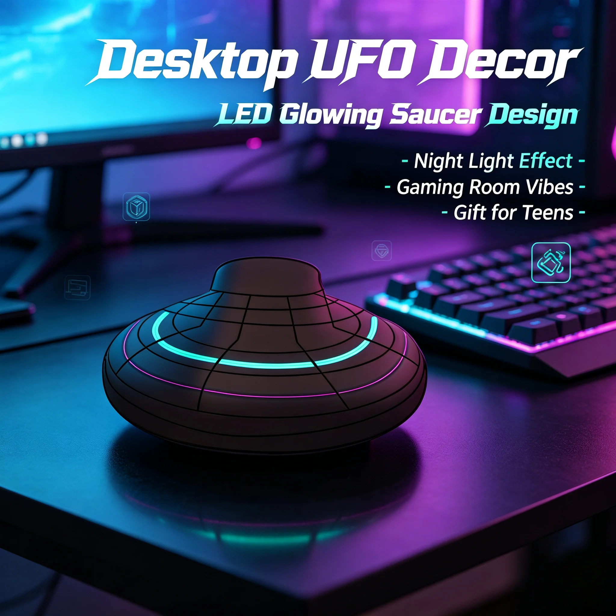 Kids Toys Drone - Flying Ball Luminous Mini Drone Magic
