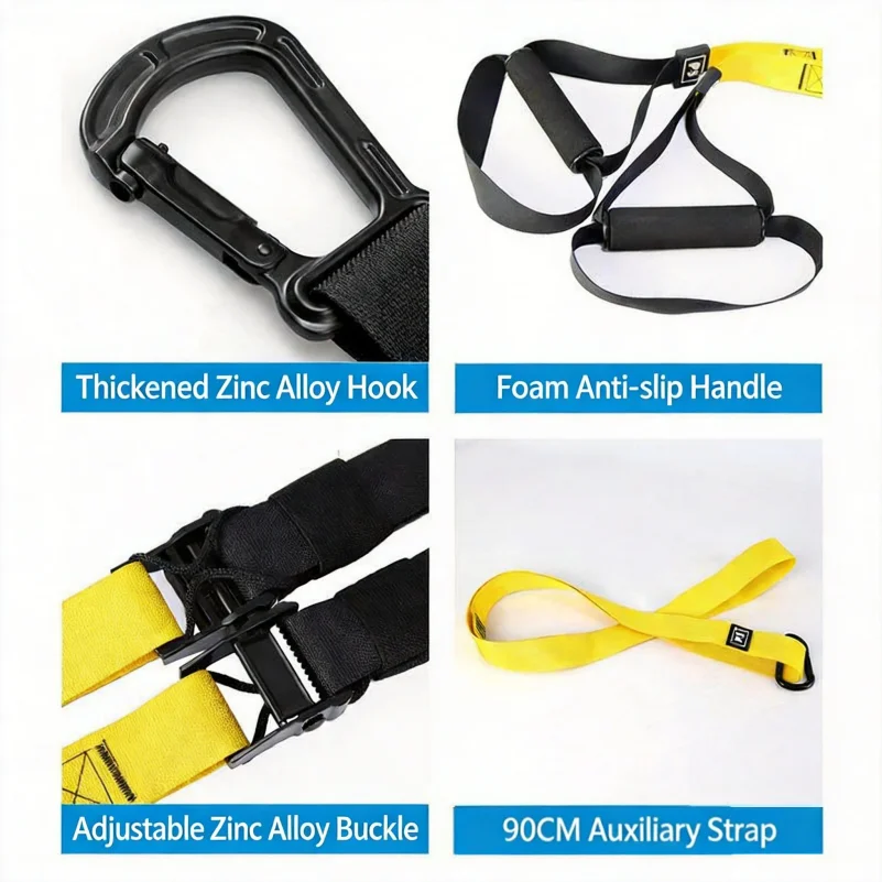 サスペンショントレーニングストラップ フィットネス ストレン - Yoga Fitness Trx のレビューと価格
