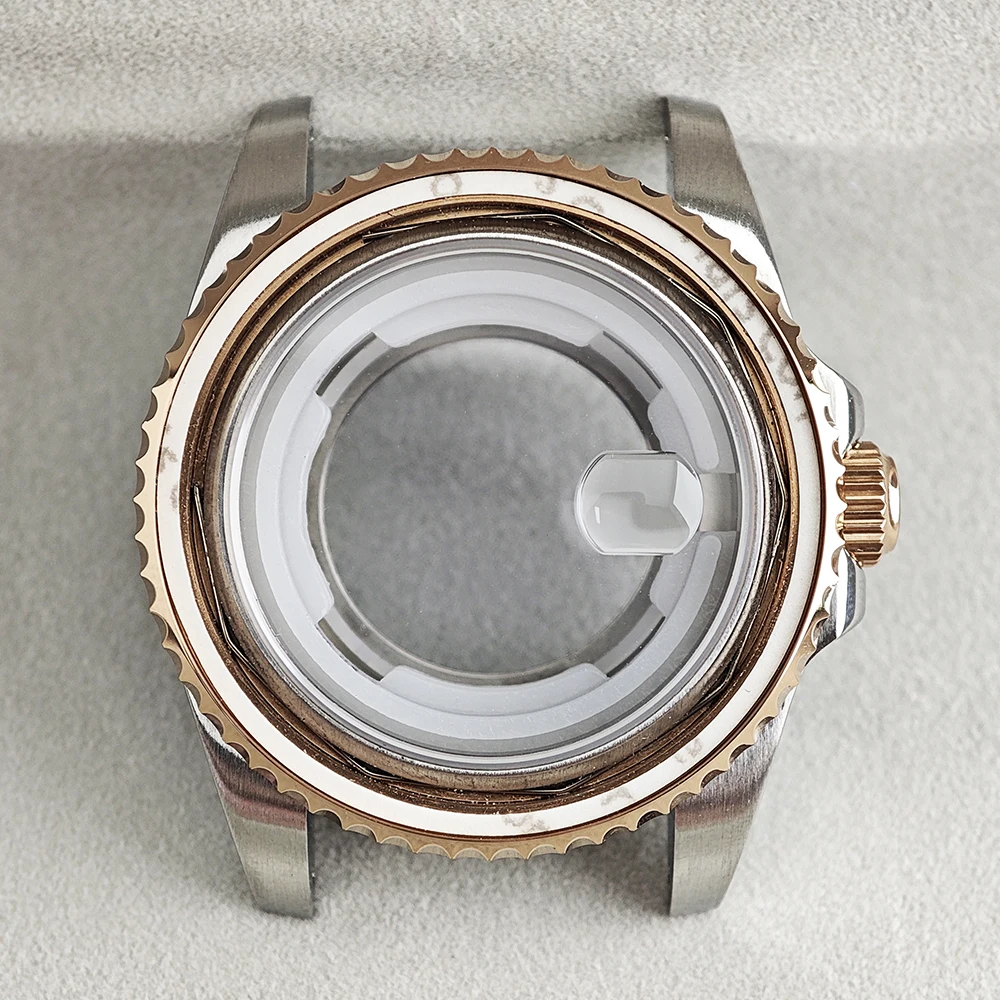 Ladies' NH05 Case 34mm Case Suitable for 24.5mm Dial Stainless Steel Ladies' Automatic Watch Accessories Sapphire Glass image 3