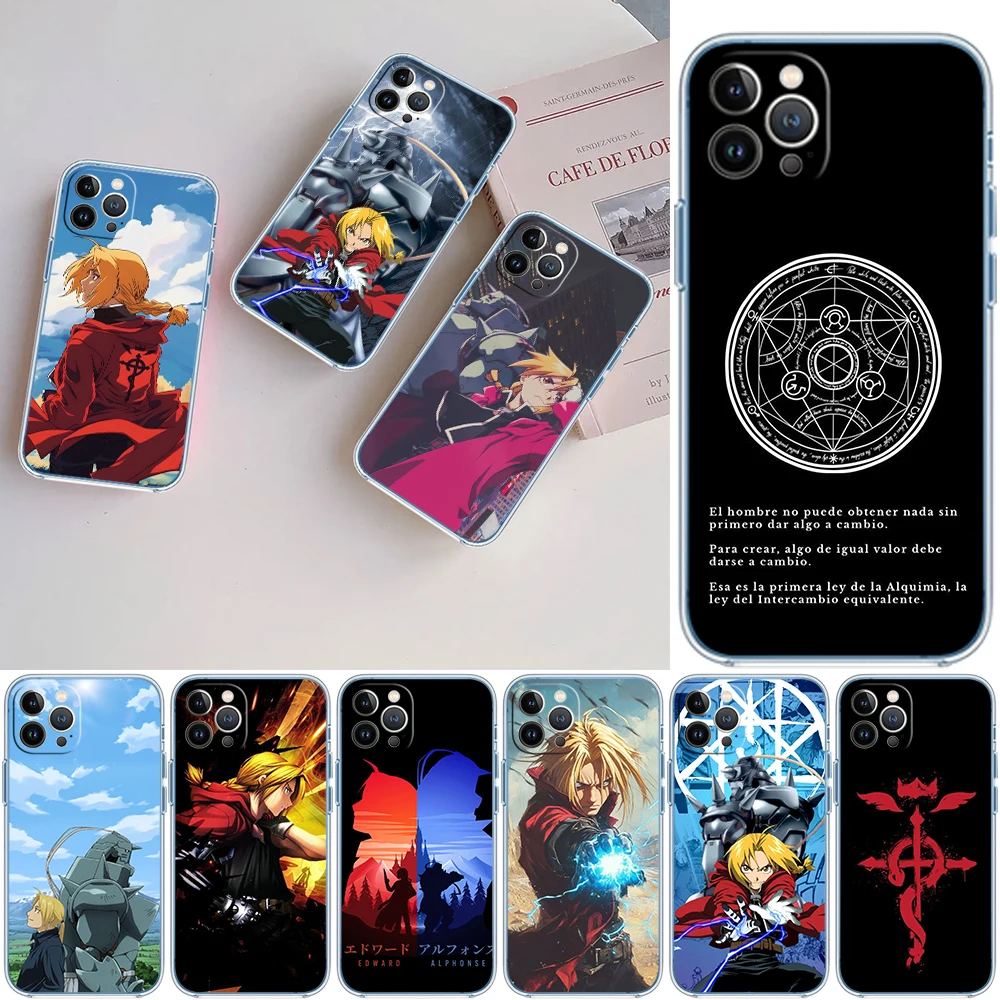 KH30 Fullmetal Alchemist Case for Motorola G10 G20 G30 G31 G32 G34 G35 G41 G42 G50 G51 G52 G55 G60 G60S G62 G71 G72 G75