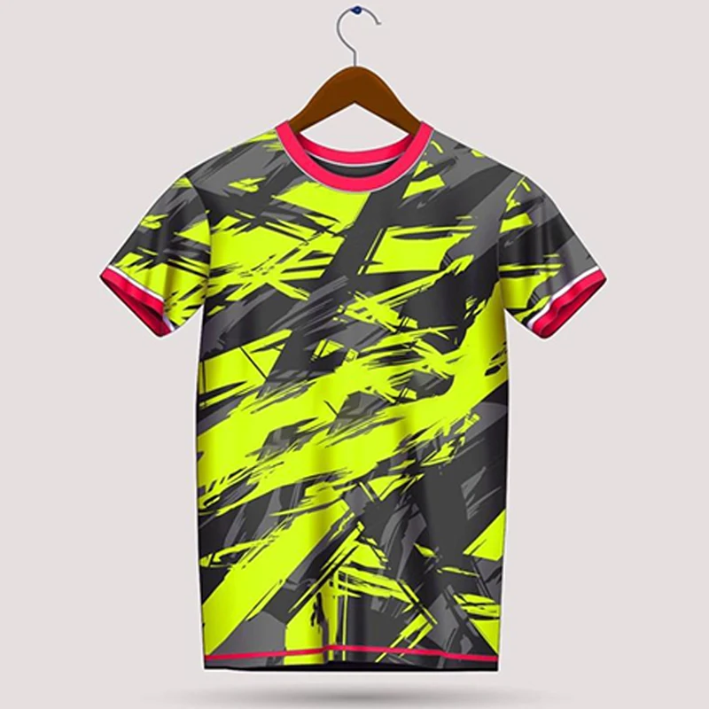 

Summer round neck training suit men's and women's badminton uniform short sleeved T-shirt fitness fast drying outdoor Sportswear