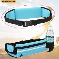 HOMEFISH New Waterproof Sports Waist Bag, Dedicated Close-Fitting Waist Pack for Running and Cycling, Multifunctional Portable 5