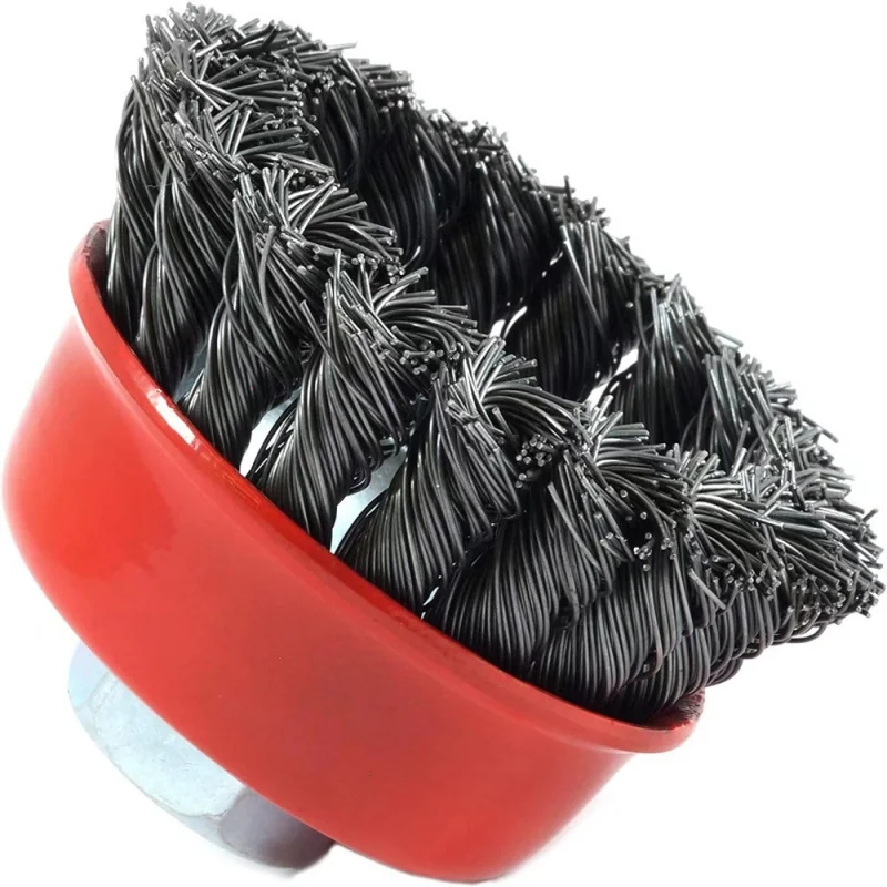 5/8-11 Thread Bowl Wire Brush Combo Pack, Multi-scene Paint & Rust Stripping Wheel Assortment