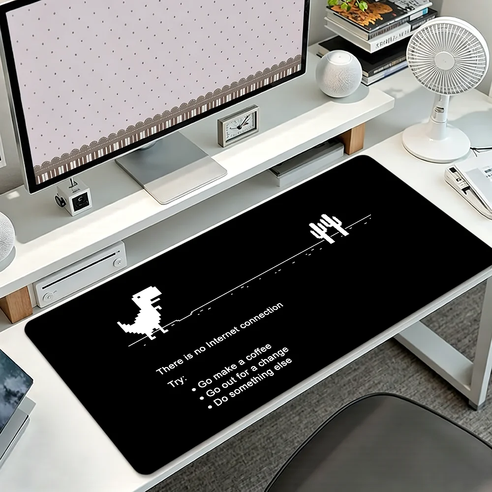 D-Dinosaur Game Mouse Pad Non-slip Thickened MousePad Student Gaming Cushion Large Writing Lockedge Office