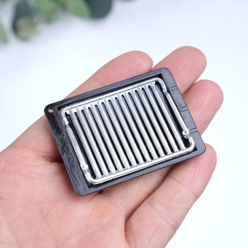 Dollhouse Miniature Barbecue Grilled Skewers With Tray Food Model Kitchen Decor Toy Doll House Accessories 20pc/lot