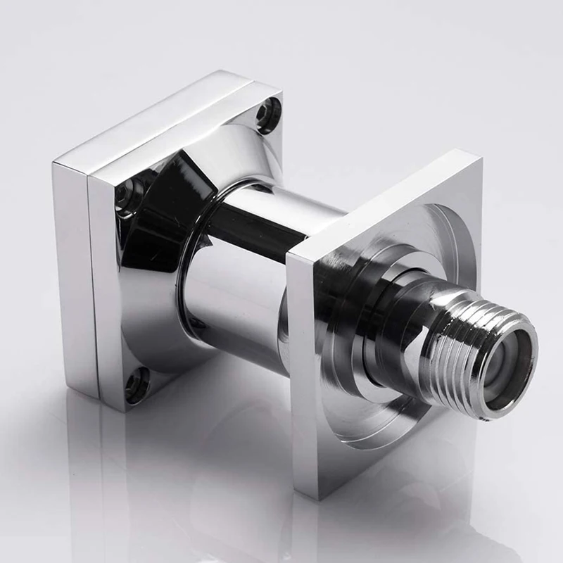 Brass Shower Body Spray Jets Square 2 Functions Rainfall Mist Swivel Bath Massage Nozzle Wall Mounted Chrome 4 Pcs 6 Pcs