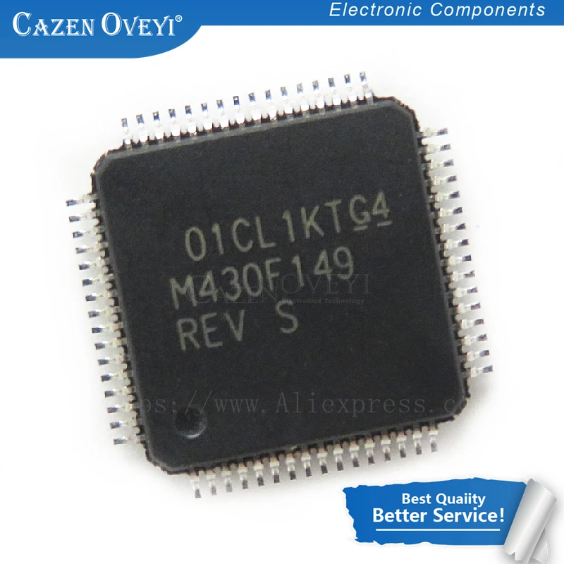 Chipset 5pcs/lot MSP430F149 LQFP-64 MCU 16-bit MSP430 MSP430 LQFP MSP430F149IPMR In Stock