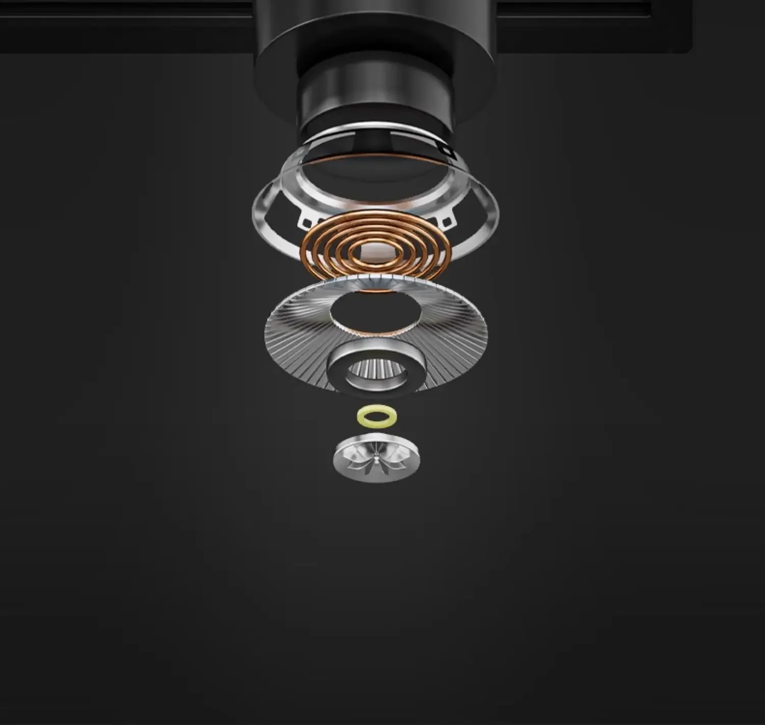 بالإضافة إلى مكبر صوت عائم شفاف، كلمات بلوتوث، صوت ريترو