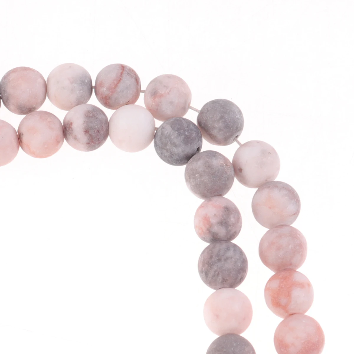 

Frosted Bead Jewelry Bracelets Round Beads Stones for Making DIY Accessories Supplies