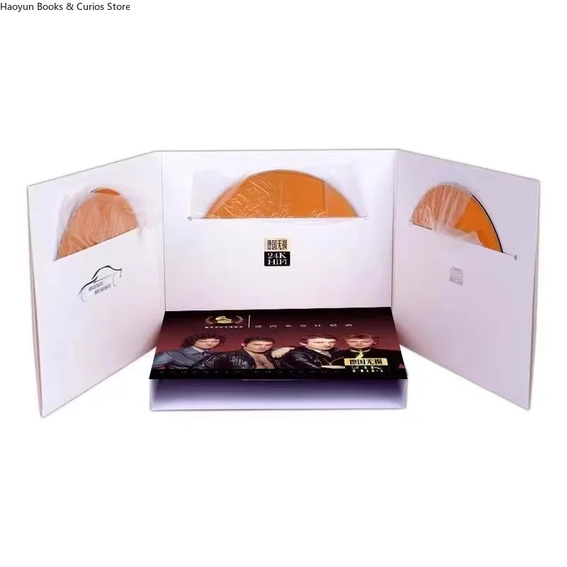 3 CDs chansons Pop Rock classiques voiture CD en vinyle sans perte musique nostalgique classique, célèbre groupe de Rock britannique