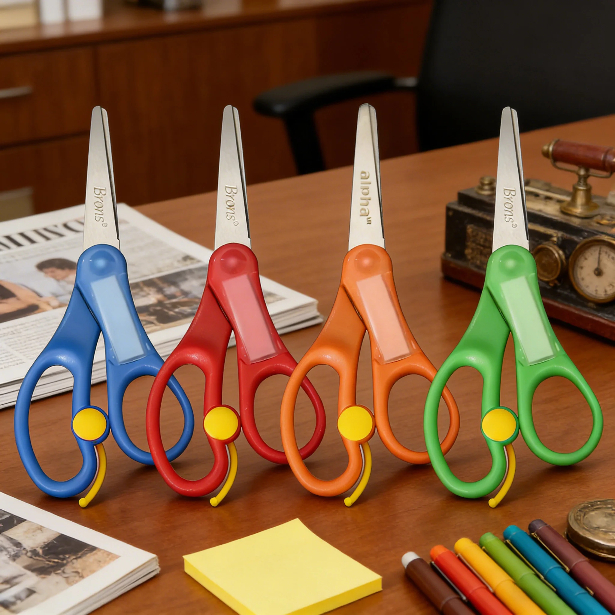 

1PC，Sewing Scissors Home Handmade Craft Shears Household Scissors Office Paper-cut Scissors Office Supply Stationery
