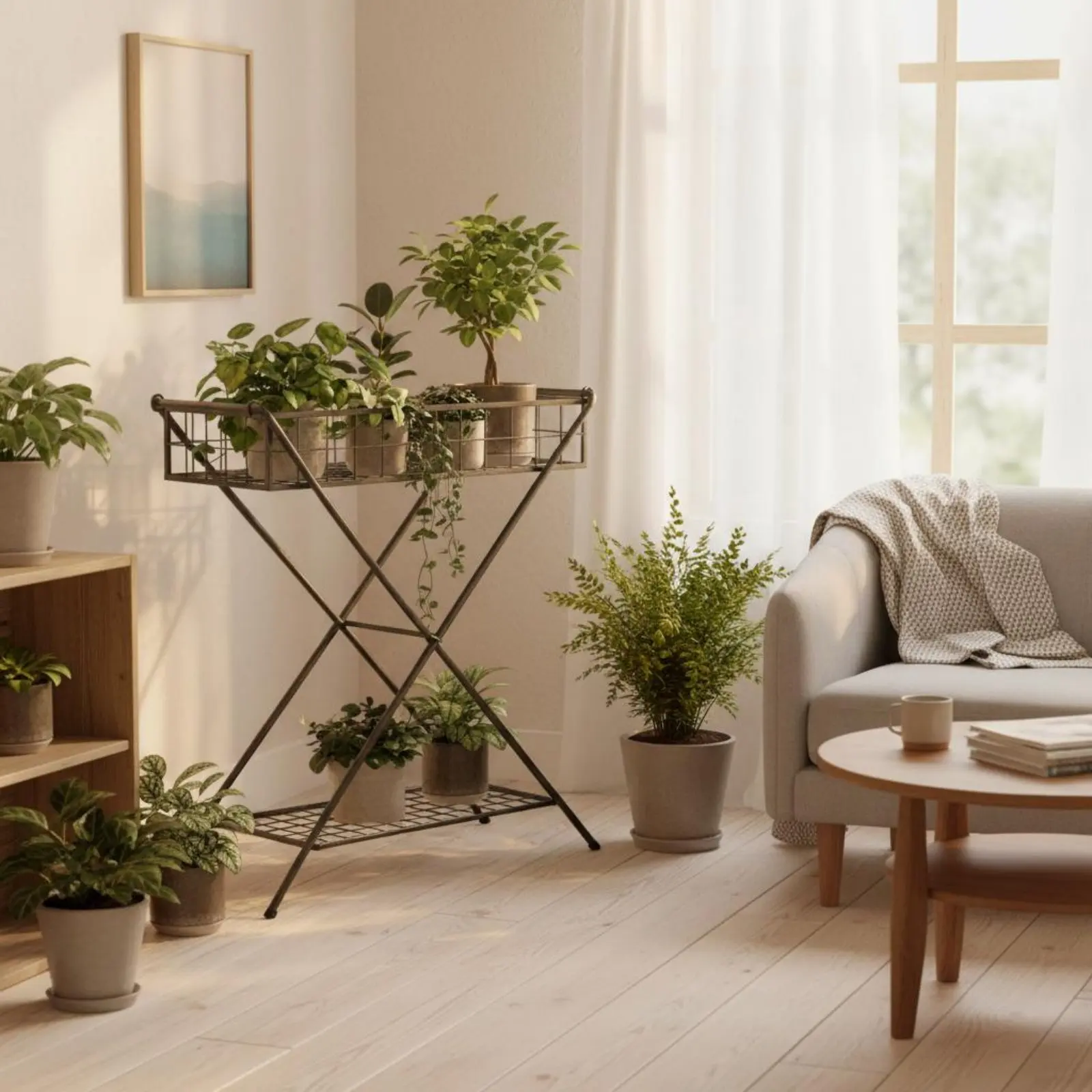 double-layer-iron-shelf-decorative-metal-plant-shelf-floor-plant-stand-airy-design-flower-pot-rack-heavy-duty-for-living-room