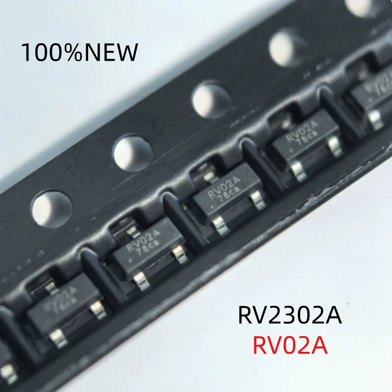 (100 Pieces) 100% New Rv2302A Rv02A Sot-23 Ovp Voltage Withstand 36V Hot-Swappable Overvoltage and Overcurrent Protection Chip Ic